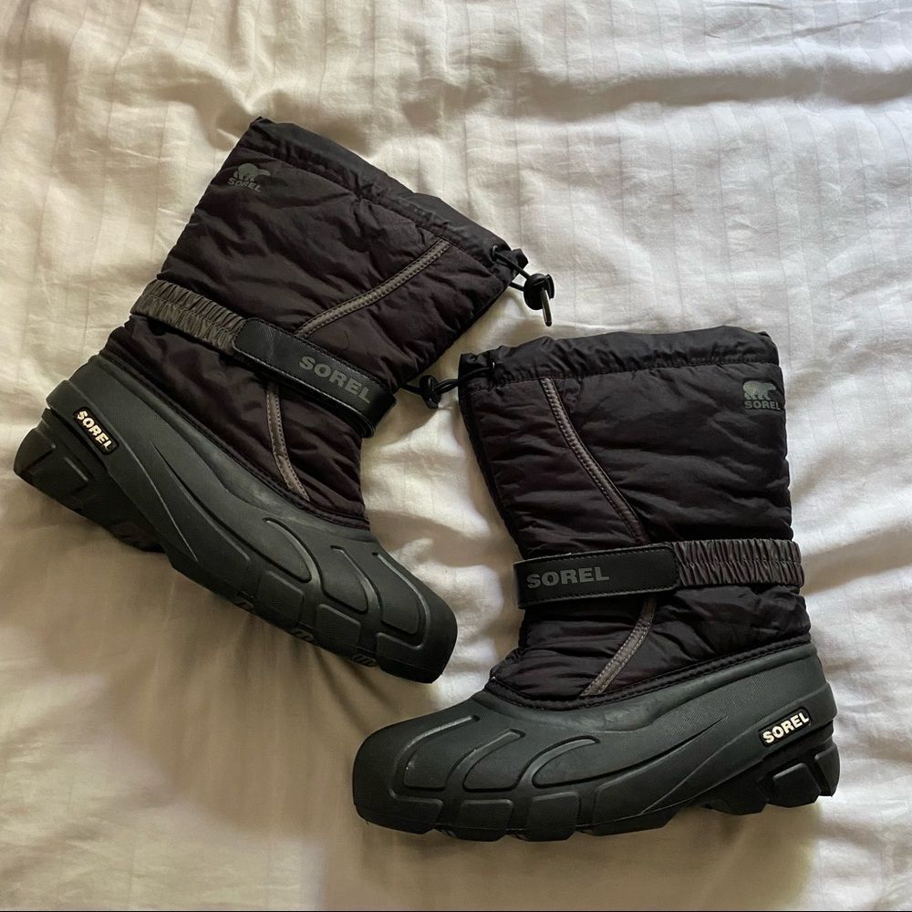 Sorel Black Winter Boots